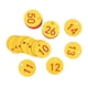 thumbnail image 2 of Etiqueta de número numerada Cola 100 piezas amarilla+roja, 2 of 8