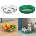 thumbnail image 2 of SDFGTstore Non-Skid Pantrys Cabinet LazysTurntable Plastic Spinning Storage Container Organizer for Cabinet PantrysBathroom Counter, 2 of 11