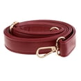 thumbnail image 2 of Bolso de mano de moda de 135cm y 2,5 cm de ancho, correa para hombro, cuerpo cruzado, cuero PU Vino rojo Hugo Correas de bolso ajustables, 2 of 6