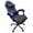 Black & Blue, variant on Frovlni Ergonomic Gaming Chair for Adults with Footrest, Reclining High Back PU Leather Office Computer Chair, Height Adjustable Headrest & Lumbar Support, Black & White