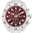 thumbnail image 4 of Reloj De Hombre Steiner con Cronógrafo Y Fechador 3 Atm Plateado Vino, 4 of 4