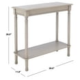 thumbnail image 3 of SAFAVIEH Tin.sley Amish Rectangular Console Table, Greige (28 in. W x 11.8 in. D x 28 in. H), 3 of 9