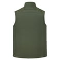 thumbnail image 1 of IROINNID Men's Turtleneck Sleeveless Solid Color Comfy Outdoor Vest Lightweight Vest With Pockets, 1 of 9