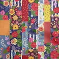 thumbnail image 1 of oneOone Cotton Cambric Red Fabric Asian Mix Floral Sewing Craft Projects Fabric Prints By Yard 56 Inch Wide, 1 of 4