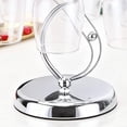 thumbnail image 7 of Shoreew Metal Wine Glass Holder Freestanding Rack for 6 Glasses Compact Goblet Organizer for Kitchen Countertop And Bar, 7 of 7