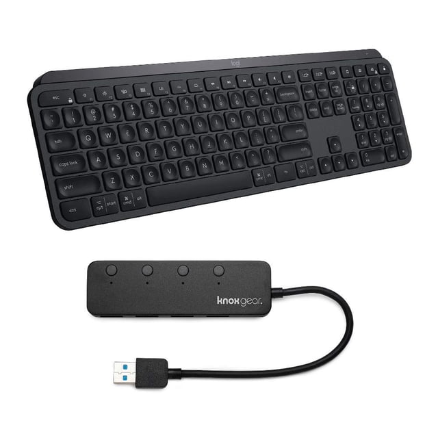 Teclado Logitech MX Keys Advanced inalámbrico iluminado
