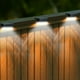 thumbnail image 4 of Solar Powered Step Lights Outdoor Waterproof Courtyard Lights Railing Pole Lights Step Lights Fence Lights Decorative Staircase Lights Wall Fence Lights, 4 of 9