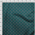 thumbnail image 3 of oneOone Cotton Cambric Fabric Floral & Flying Swan Block Printed Fabric 1 Yard 56 Inch Wide, 3 of 4