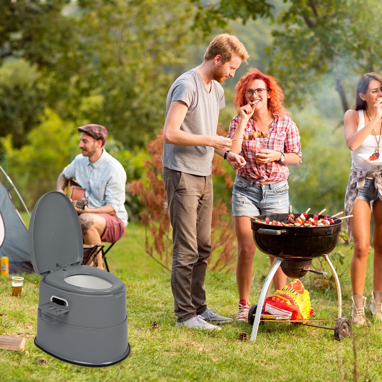 Ktaxon Folding Portable Travel Toilet