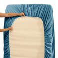 thumbnail image 2 of Bed Sheets Set  1800 Series Deep Pocket Soft Microfiber 4 Piece Queen Sheet Sets  Gray, 2 of 6