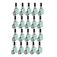 thumbnail image 1 of EeaseMX 20 bridas ajustables autoadhesivas para cables, fijador de cables, organizador de cables, sujetadores de cables (negro), 1 of 7
