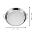 thumbnail image 4 of Miangastore 2 Pcs Plaque en Acier Inoxydable Plaque de Cuisson en Acier Inoxydable Résistance Haute Température Usage Domestique, 4 of 8
