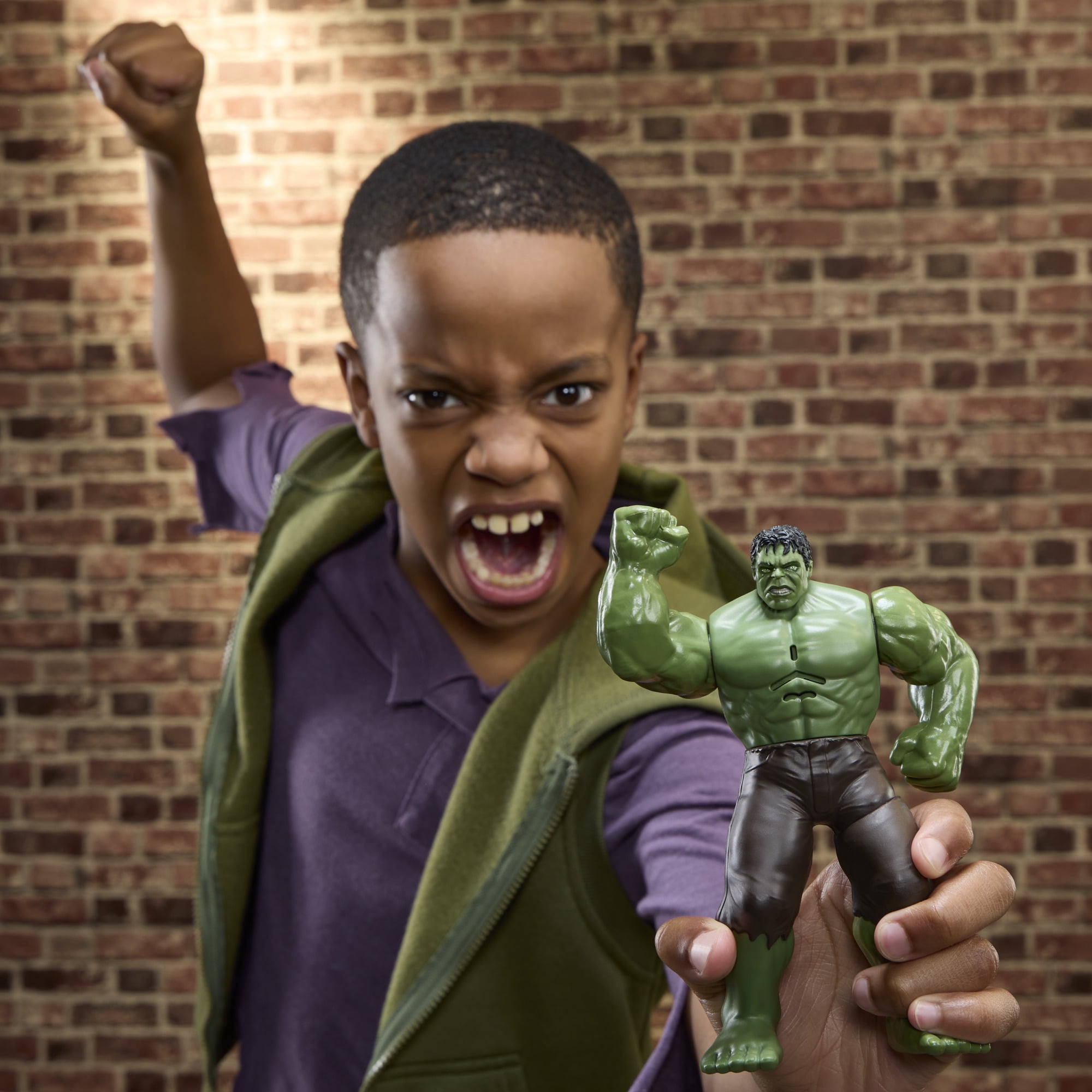Marvel Studios Spider-Man Brand New Day Hulk Action FX Figure, 6 Inches, Ages 4 and Up