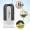 Black, variant on Tebru Portable Water Dispenser, Water Pump Dispenser, Portable LED Light Bottled Water Pump USB Rechargeable Dispenser for Home Office