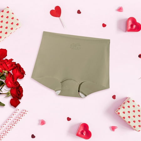 

Miayilima Panties For Women Underpants Panties Underwear Panties Bikini Solid Briefs Knickers Cotton Panties Valentines Day Gift For Womens Size M