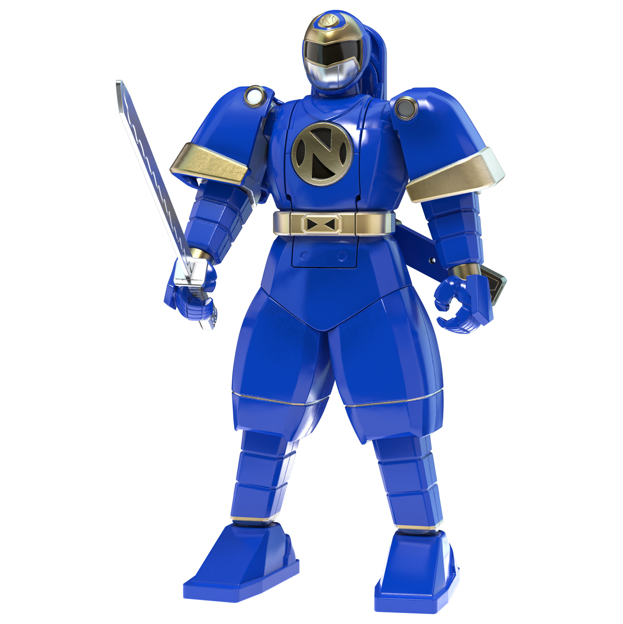 Power Rangers: Mighty Morphin Retro-Morphin Ninjor Toy Action Figure for Boys and Girls Ages 4 5 6 7 8 and Up (6”) - image 2 of 4
