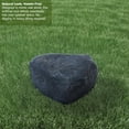 thumbnail image 5 of Gardenised Fake Garden Rock Cover Decorative Natural Texture Faux Stone  for Outdoor Landscaping Ideal for Hiding Irrigation Valve Water Pump Pipe Electrical Boxes & Cable in Yard or Lawn, Island Rock, 5 of 8