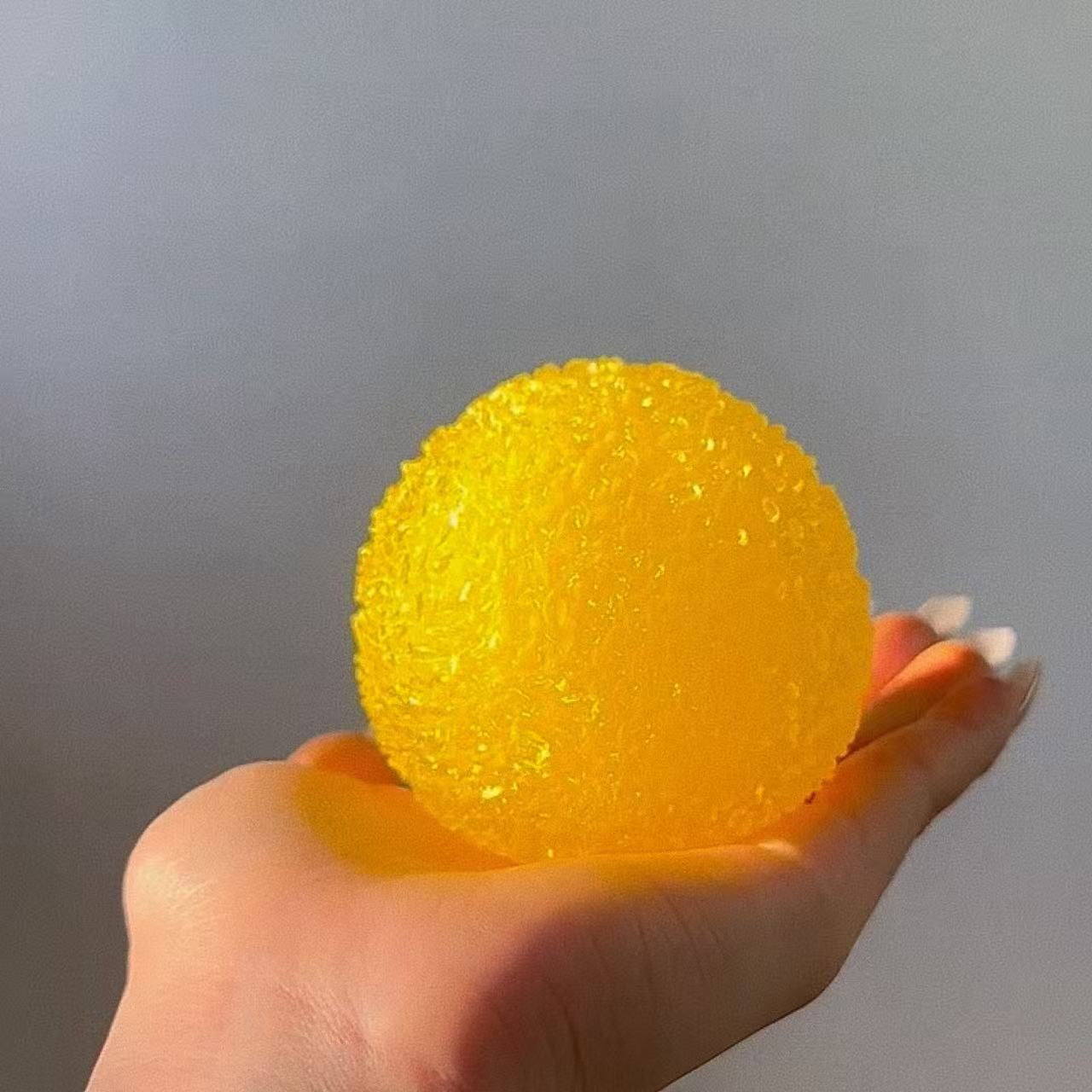Slushy Bayberry Stress Ball Squishy Toy, Shapeable Non-rebound Fidget Toys, ASMR Sensory Slushy Squeeze Ball Anti Stress for Adults