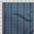 thumbnail image 4 of oneOone Cotton Cambric Medium Blue Fabric Geometric Sewing Craft Projects Fabric Prints By Yard 42 Inch Wide, 4 of 4