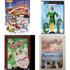 Christmas Holiday Movies DVD 4 Pack Assorted Bundle: Paw Patrol: Pups Save Christmas, Elf, A Christmas Story, Double Christmas Feature