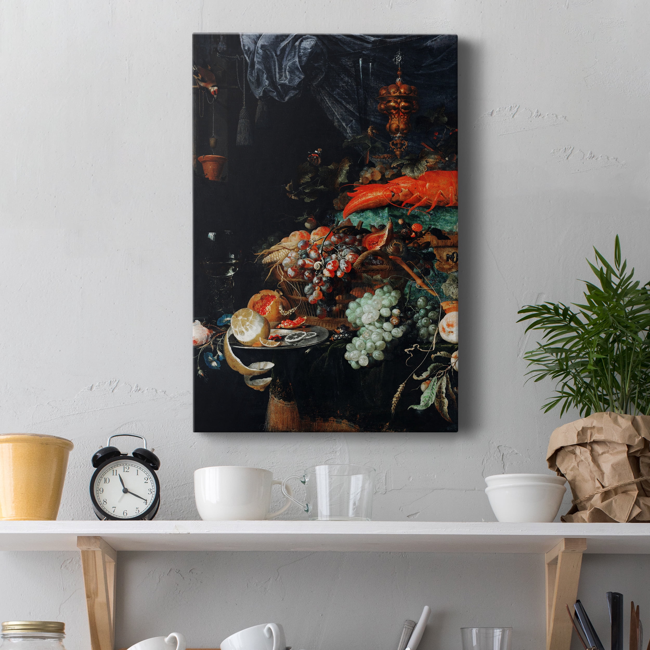 Fruits and Lobster Premium Gallery Wrapped Canvas - Ready to Hang - 18 x 27