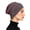 Dark Gray, variant on Soft Stretch Turban Cap for Women, Breathable Thin Cooling Skull Caps, Hair Volume Concealer