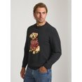 thumbnail image 4 of Chaps Men’s and Big Men’s Retriever Graphic Sweater, Sizes S-2XL, 4 of 6