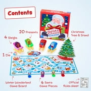 The Santa Claus Game by Zobmondo!! Great Christmas board game for boys and girls, award winning educational game, kids game for ages 3 and up