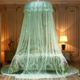 thumbnail image 2 of Canopy for Girls Bed, Princess Romantic Mosquito Netting Curtain Dome Bed Canopy for Kids Toddler Bedroom Nursery Decor, 2 of 3