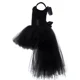 thumbnail image 5 of Vestido con tutú de unicornio y diablo negro para niñas, escote en V, cola, ángel oscuro caído, disfraz de fiesta de carnaval, Halloween, para niñas de 1 a 14 años, 5 of 5