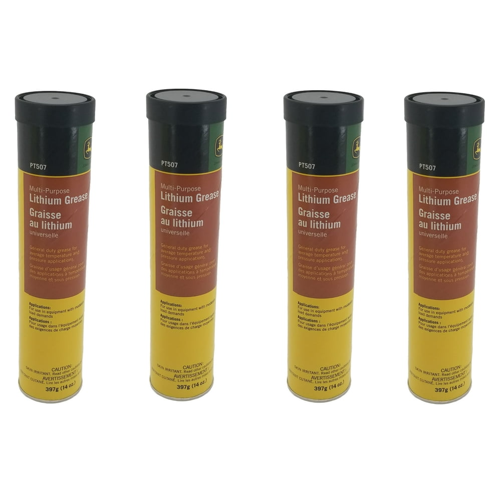 John Deere Original Equipment Multipurpose Lithium Grease (4PACK