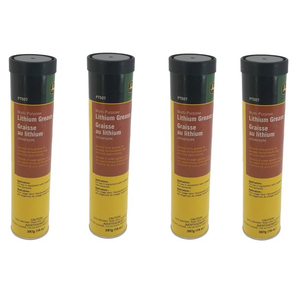 John Deere Original Equipment Multipurpose Lithium Grease (4PACK