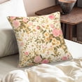 thumbnail image 7 of Multi-Size Linen Sofa Pillow Cover Invisible Zipper Open And Close Strong Use For Sofa Chair Garden Sofa Car Rose Gold Foil Leopard Print_1 16"X16", 7 of 7