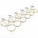 thumbnail image 3 of 6 pares de colgantes circulares de aro grande para mujer, joyería de 21 mm a 48 mm Oro jinwen Pendientes de aro grandes, 3 of 8
