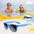thumbnail image 3 of 20 Pack Kids Sunglasses Bulk for Summer Pool Party Favors Birthday Parties Goody Bag Fillers, Black, 3 of 7