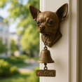 thumbnail image 2 of Brainybites  Welcome Bell - Retro Cast Iron/Resin Wall-Mounted Door Chime, Farmhouse Animal Decor, Funny Housewarming Gift, 2 of 6