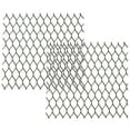 thumbnail image 1 of Hojas de metal perforadas Uxcell 4"L x 4"W, 2Pcs 20Ga 6x14mm de agujero hexagonal de malla de aluminio expandido para ventilación, filtración, rejilla de ventilación, pantalla de guardia, negra, 1 of 7