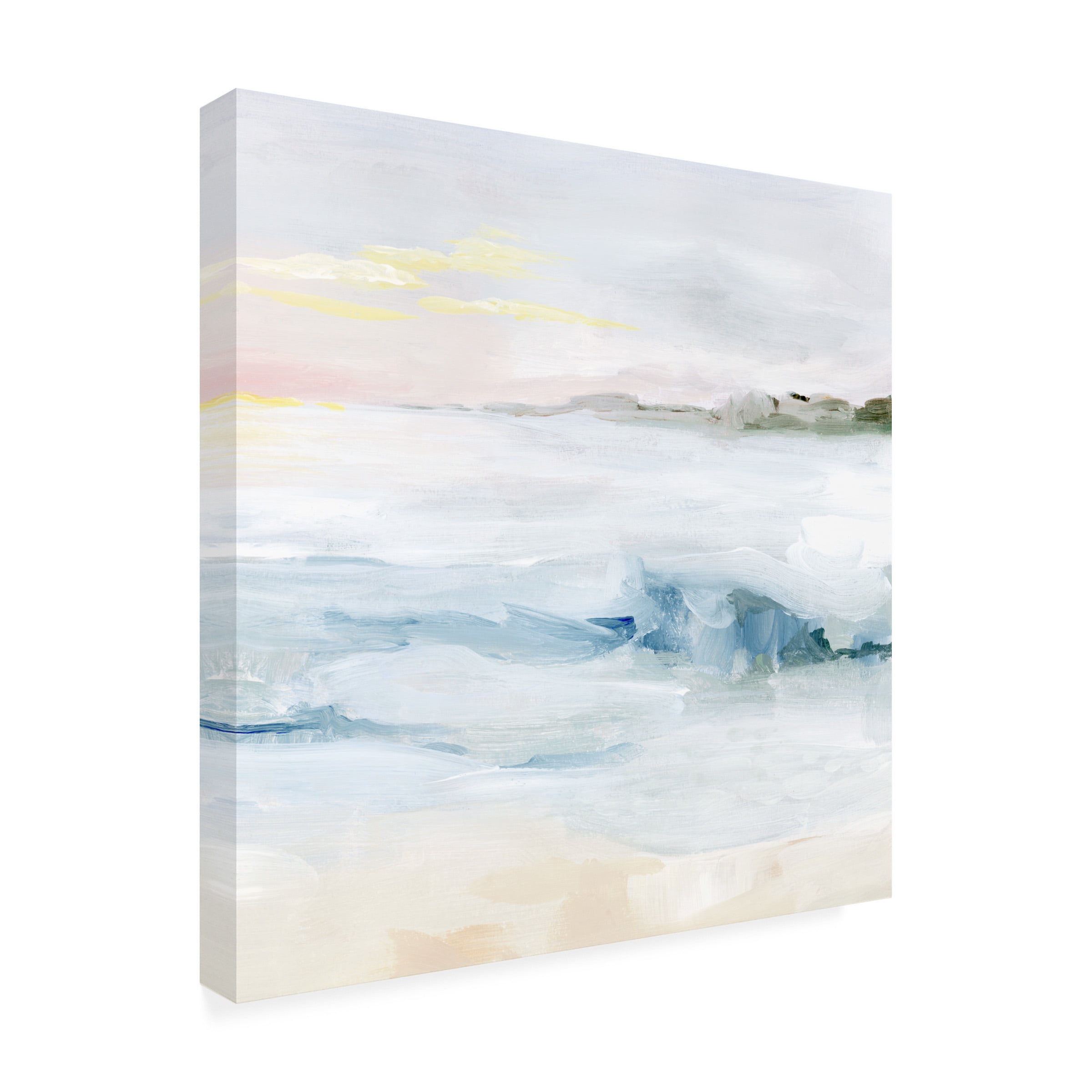 Grace Popp 'Surf at Dawn II' Canvas Art