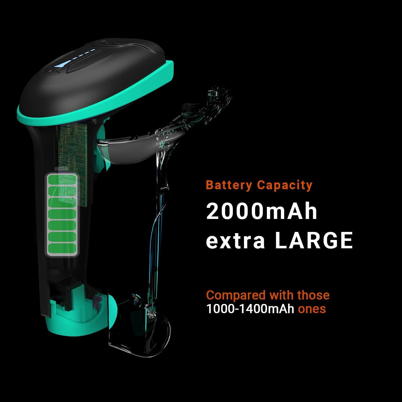 Tera Barcode Scanner 1D Wireless with Battery Level Indicator Versatile 2-in-1 (2.4Ghz Wireless+USB 2.0 Wired) 328 Feet Transmission Distance Rechargeable Barcode Reader USB Handheld Bar Code Scanner