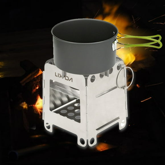 Outdoor Stove,Stove Outdoor Portable Stainless Steel Stove Pocket Stove Wood Stove Outdoor Bbq Picnic Outdoorli (model 2) Tiny Stove Stove Steel Tiny Stove Picnic Outdoorli (model