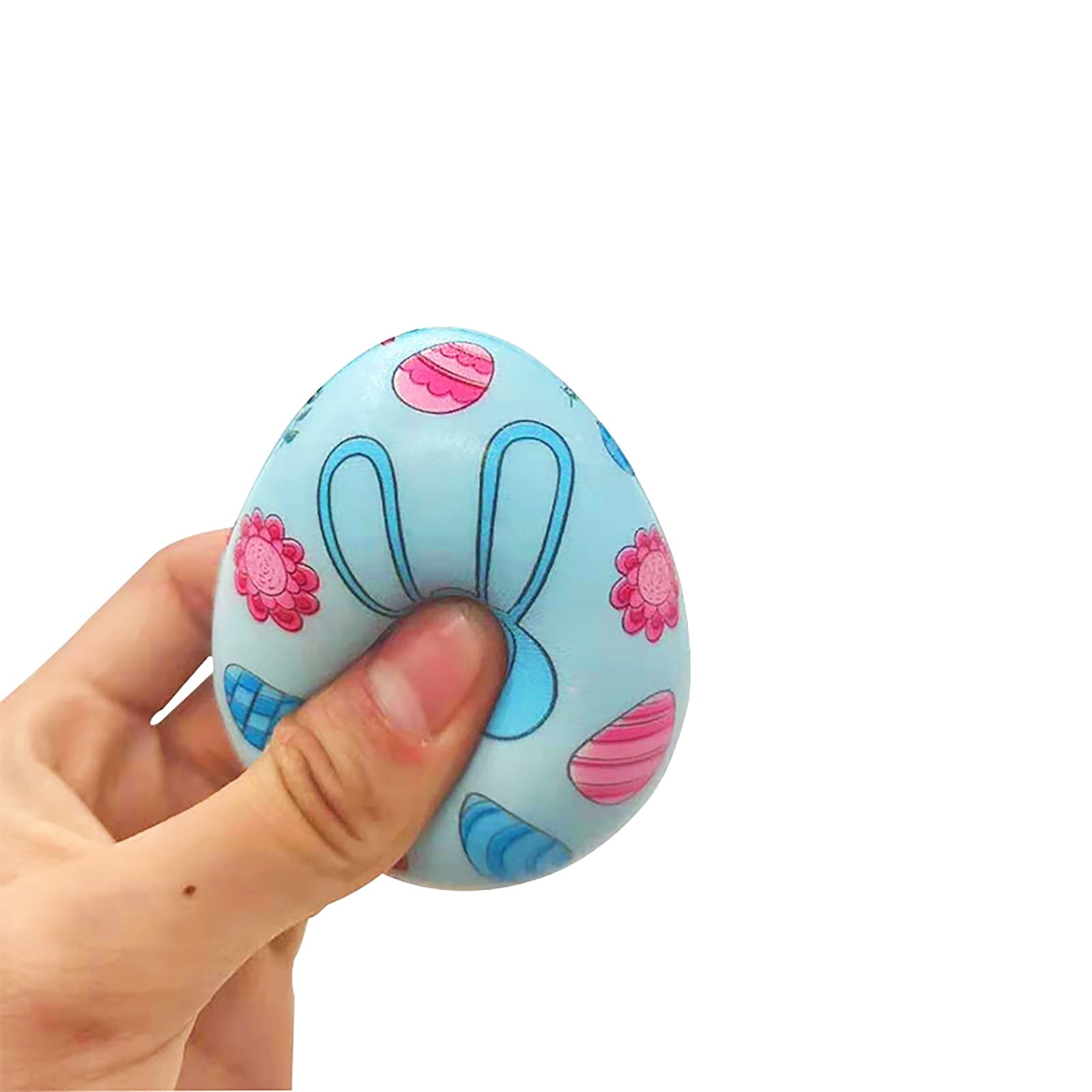 18Pcs Slow Rising Easter Egg Decompression Toys Squishy Fidget Set For Stress Relief
