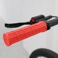 thumbnail image 3 of Bicycle Accessories - Universal 22.2mm Rubber Bicycle Handle Cover, Ergonomic Not Easy Slip Grip, Folding Bike Soft Handlebar Grips (B - Red), 3 of 7
