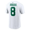 thumbnail image 3 of Men's Nike Aaron Rodgers White New York Jets Legacy Player Name & Number T-Shirt, 3 of 3