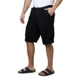 thumbnail image 3 of RAW X Mens Belted Double Pockets Cargo Shorts, 3 of 7