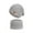 Gray, variant on Women's Knitted Hat and Scarf Set Fleece Lined Thickened Warm Ear Protection for Outdoor Activities
