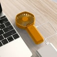 thumbnail image 4 of Matoen Handheld Mini Fan Portable USB Rechargeable Small Fan with Base Personal Desk Fan Super Compact Cooling Fan for Makeup, Home, Office, Travel, and Outdoor, 4 of 7