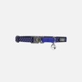 thumbnail image 1 of Adjustable Printed Cat Collar (Blue/Paisley), 1 of 3