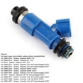 thumbnail image 4 of 4pcs Dark Blue 565cc Fuel Injectors 16611AA720 For WRX / STI 16611-AA720 2.5L, 4 of 7
