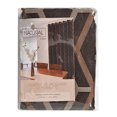 thumbnail image 2 of cortina de jacquard con arillos poliéster café 210 x 140 cm, 2 of 5