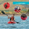Lifetime Daylite 8 ft SitonTop Kayak, Red (90775)